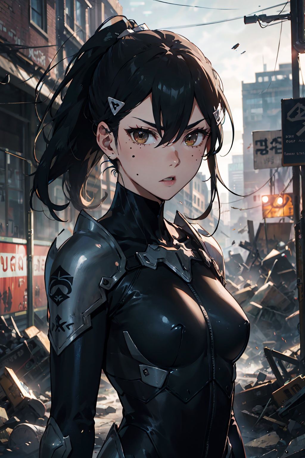 1girl,  solo,  mature female on Tensor.Art