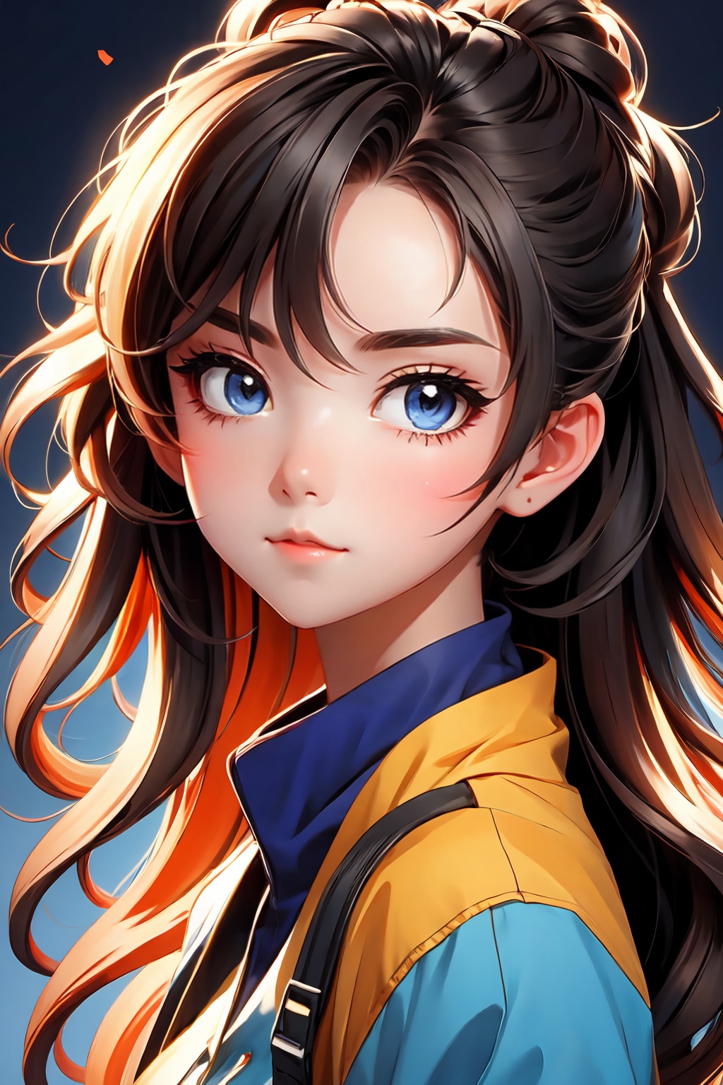 Cute girl,  Colors,  masterpiece on Tensor.Art
