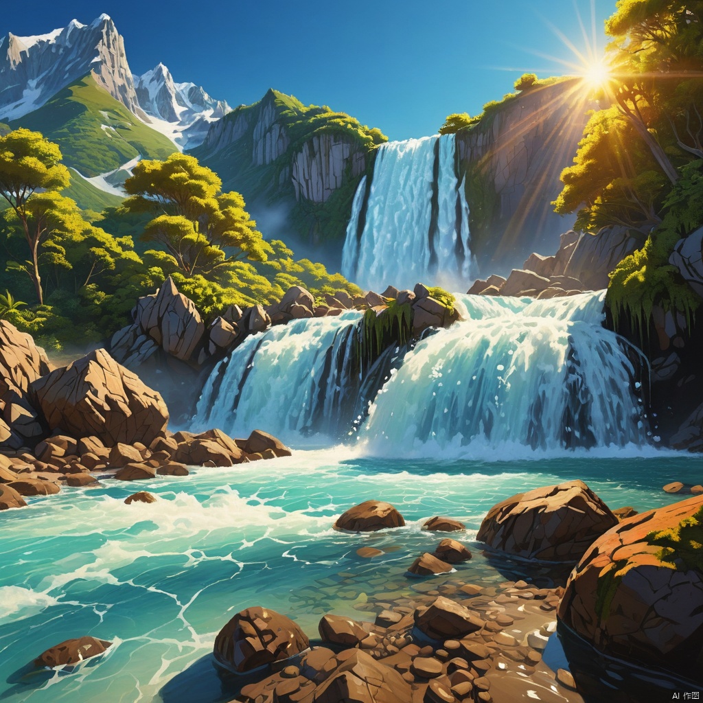sky,  day,  blue sky on Tensor.Art