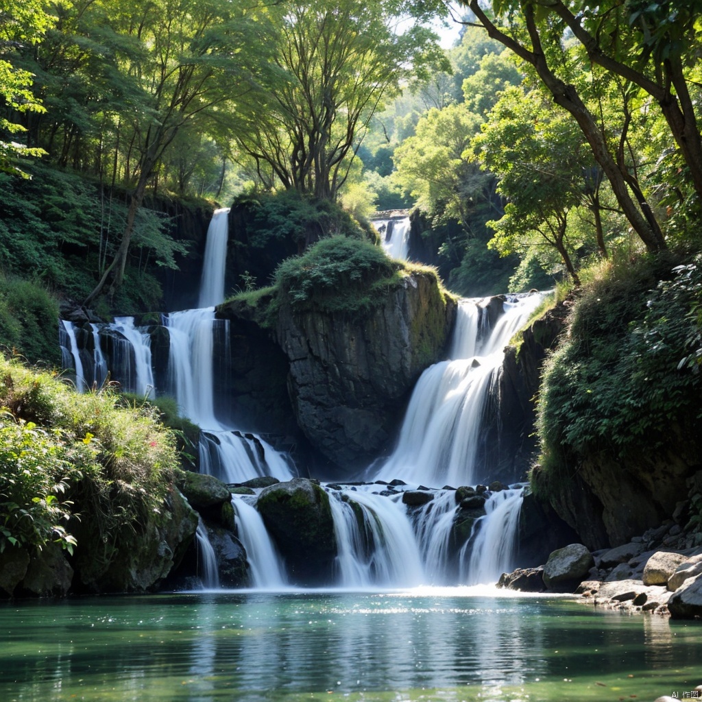 blue sky, Fantasy Park,
Mountain,
(1girl:1),
Waterfall,




,Lakes,

(wonderland:1
),
Adequate sunlight,reflection, true light and shadow, perfect lighting,
no humans,Realistic, 
Overlooking,
Representative,boutique, Masterpiece, Intricate, 
High Quality, Best Quality, 
Ultra HD,high res, 
Full Detail,

,Authenticity,
Take photos,

﻿
