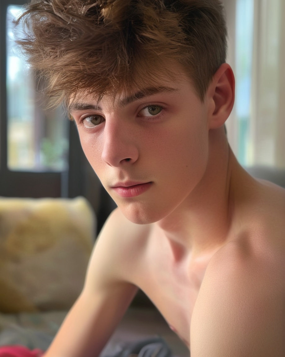 anepicboy,  a cute ****,  shirtless on Tensor.Art