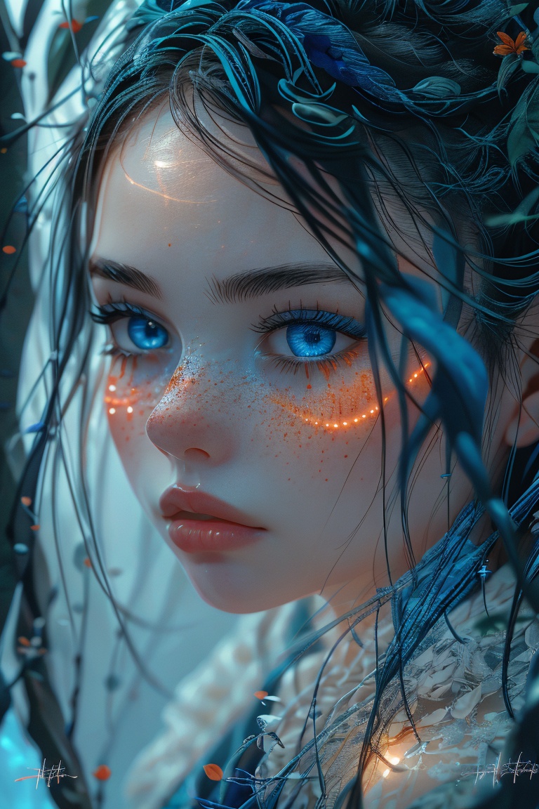 1girl,  solo,  long hair on Tensor.Art
