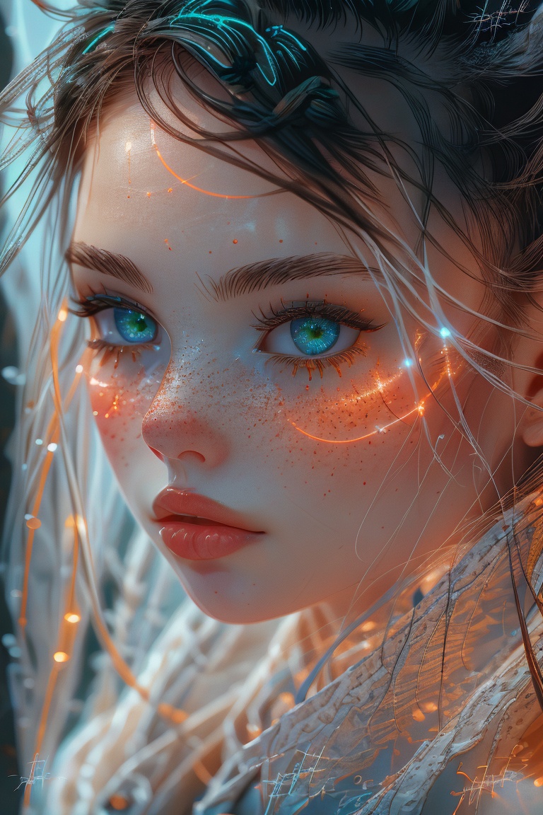 1girl,  solo,  long hair on Tensor.Art