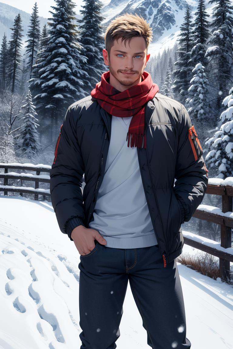 photo of person,  man,  smirk on Tensor.Art
