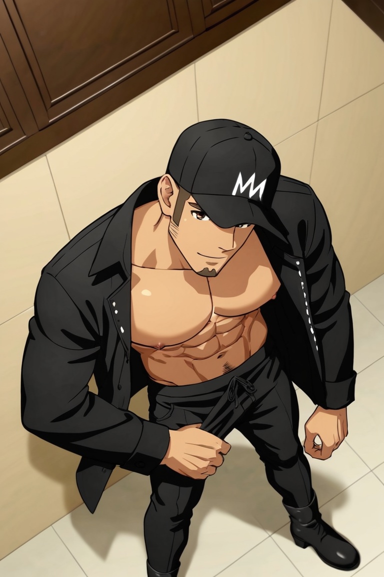 solo male,  Memory T Cell\(Cells at Work\),  tan skin on Tensor.Art