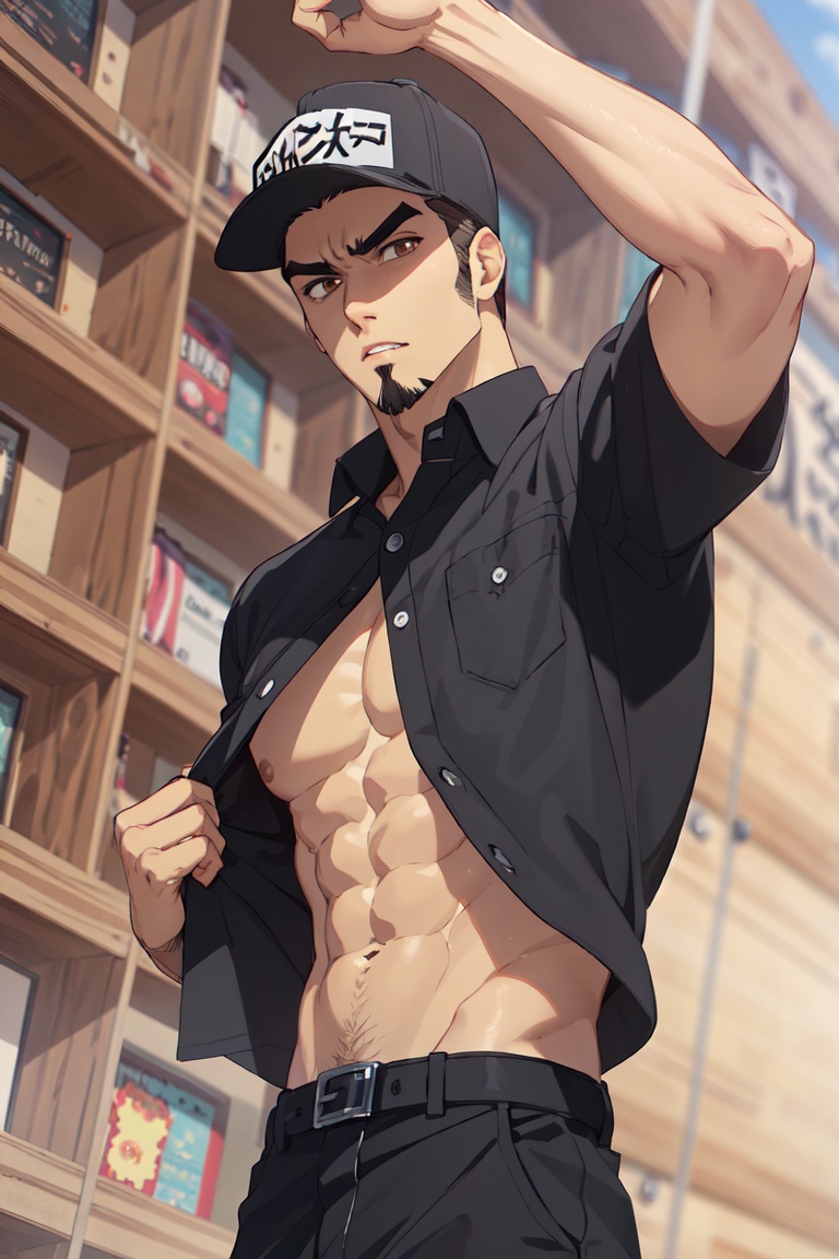 solo male,  Memory T Cell\(Cells at Work\),  tan skin on Tensor.Art