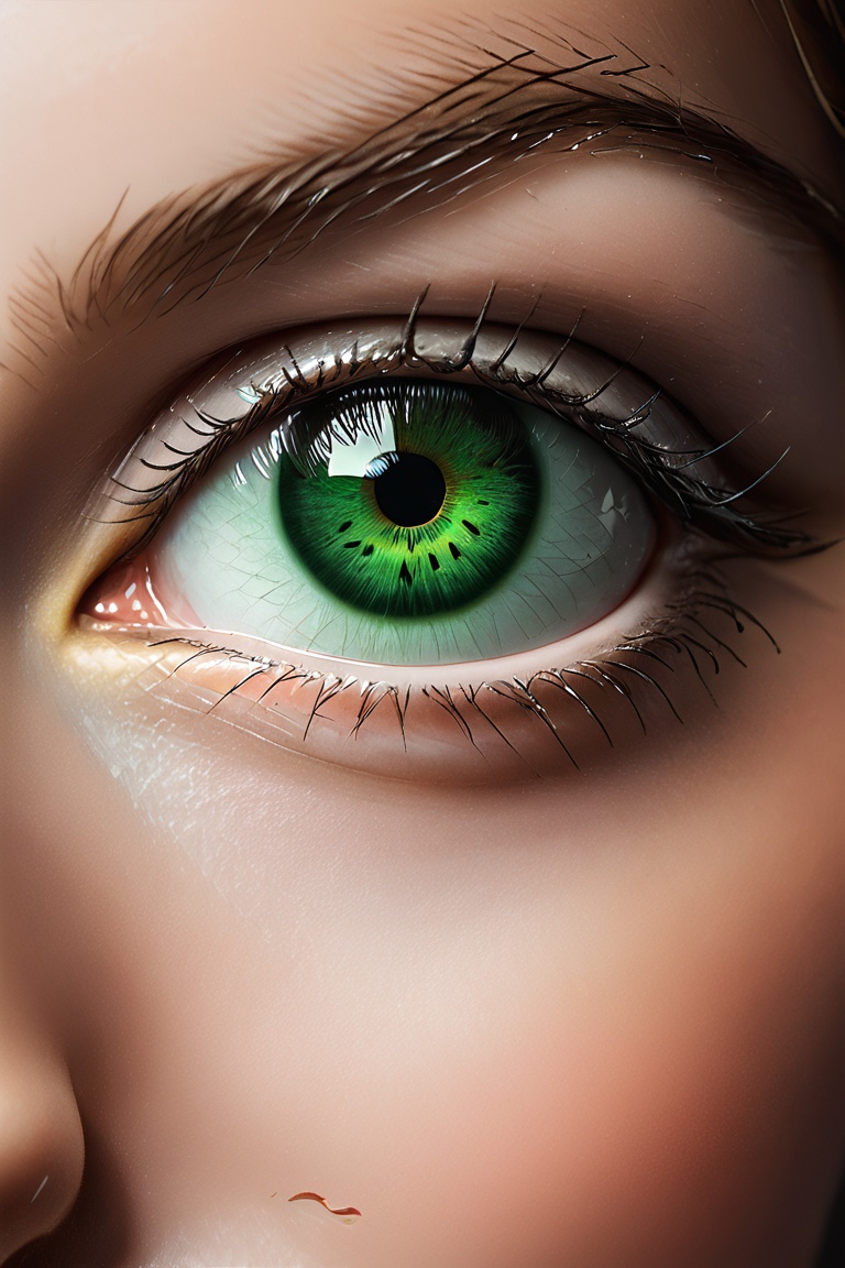 green eye,  high detailed on Tensor.Art