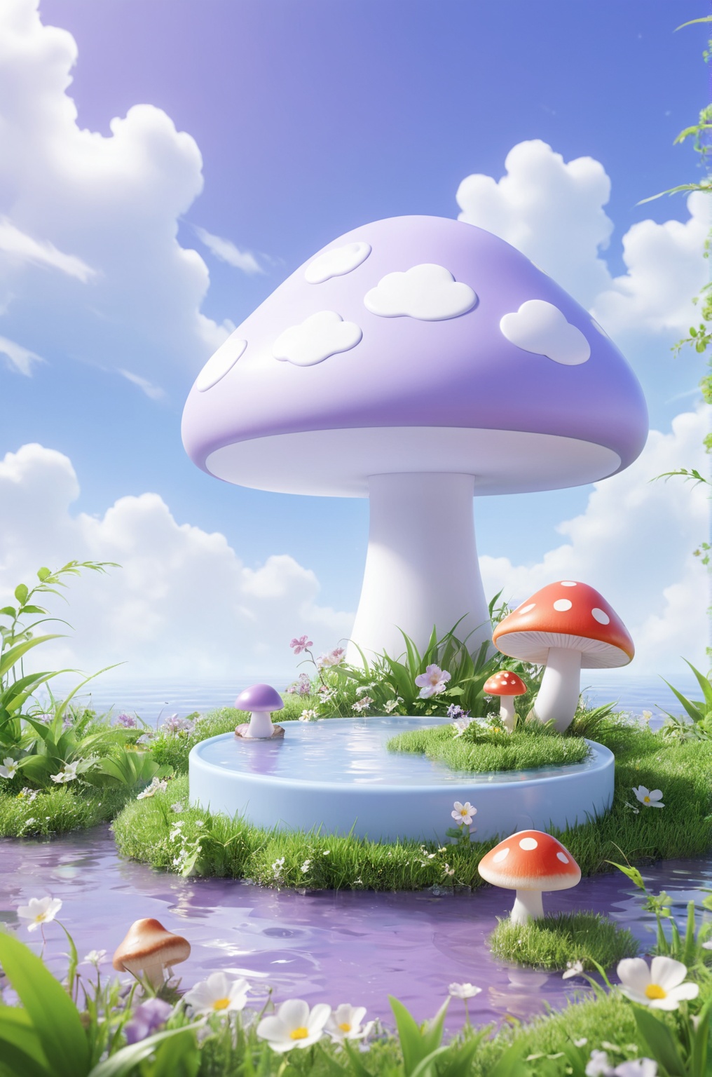 3D\(hubgstyle)\,  no humans,  outdoors on Tensor.Art