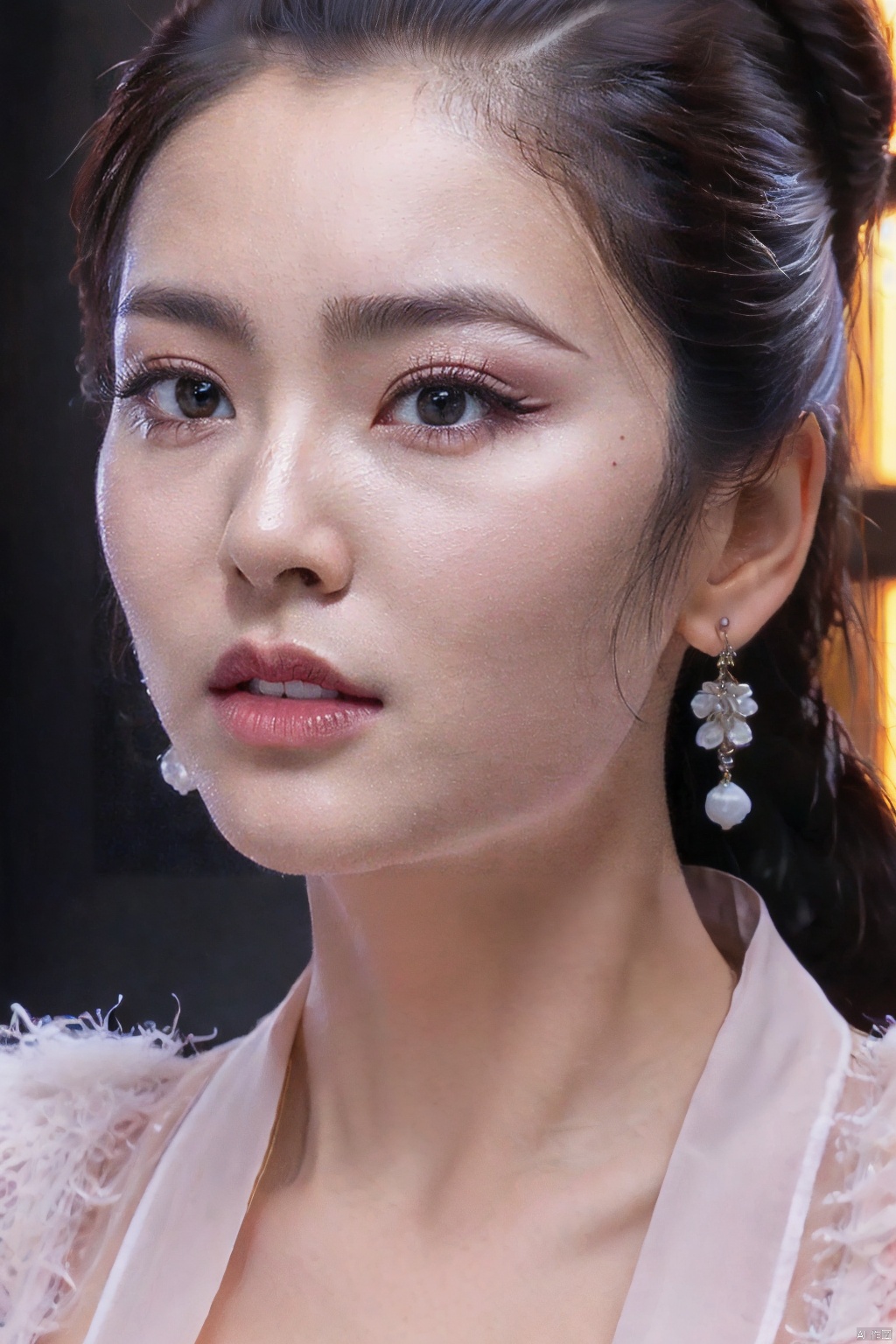 (1girl:1.3),(best quality, masterpiece, ultra-high resolution, 4K, HDR, UHD, 64K, official art), (photorealistic:1.3), (realistic:1.3), depth of field, (portrait:1.3),(sfw:1.4),, zhuangrong, eyeshadow