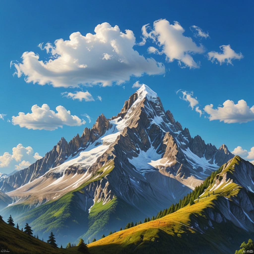 blue sky, 
Mountain,



﻿