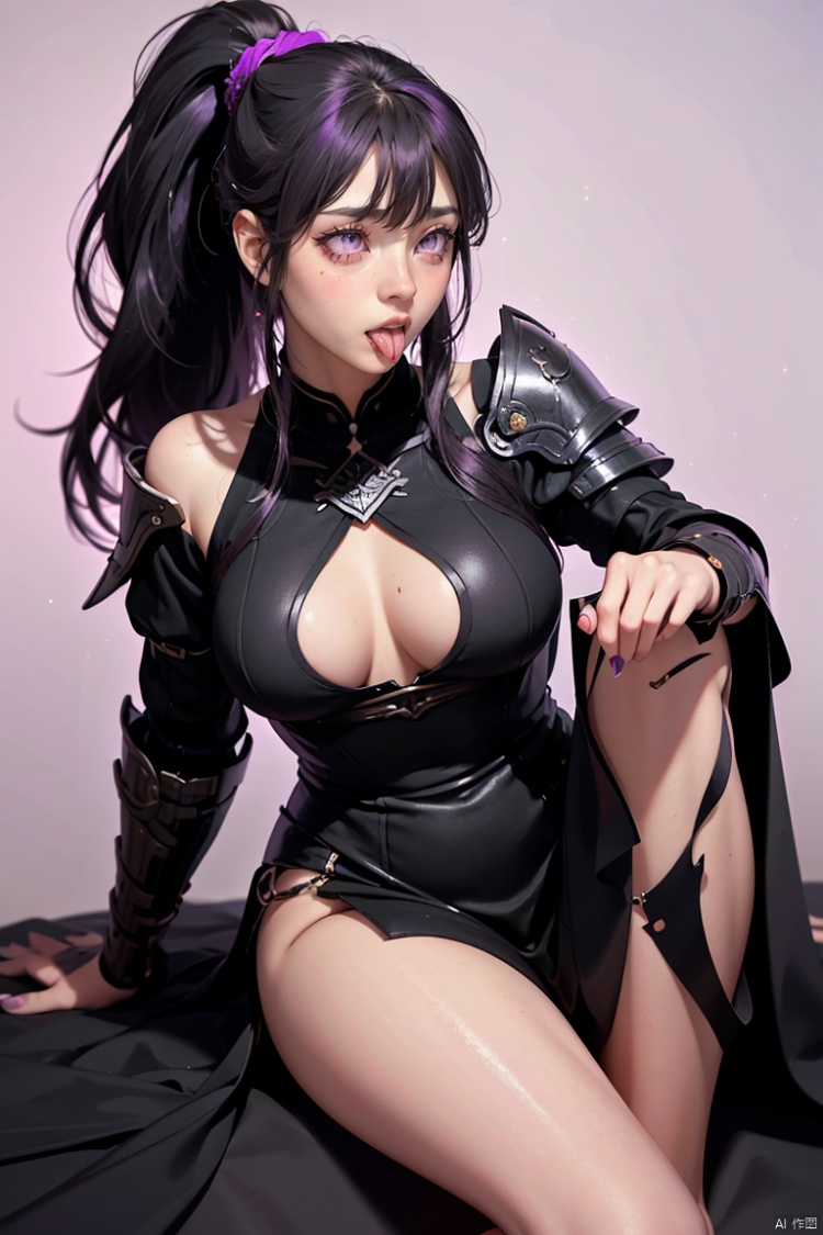 Ahegao, Tongue Out, Crossed Eyes, Drool by Roger-iwnl on Tensor.Art