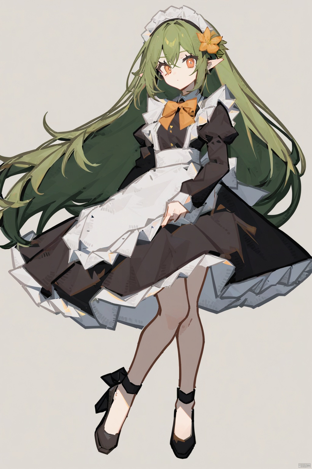 1girl,  solo,  long hair on Tensor.Art