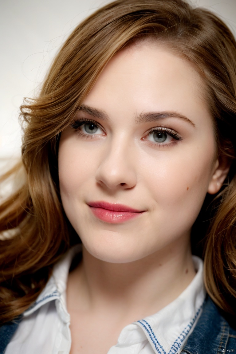 1girl, realistic, solo, lips, mole