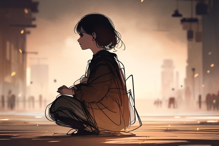 1girl,  YunQiuLineArt01 on Tensor.Art