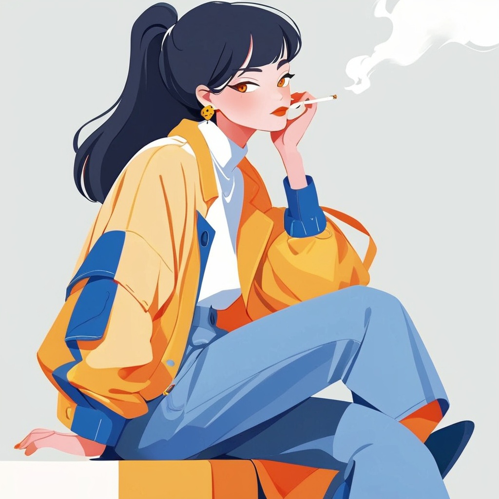 1girl,  solo,  long hair on Tensor.Art