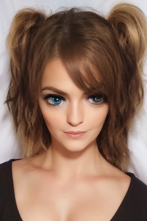 Super oversized Giant anime eyes,  big Anime style eyes,  photorealistic on Tensor.Art