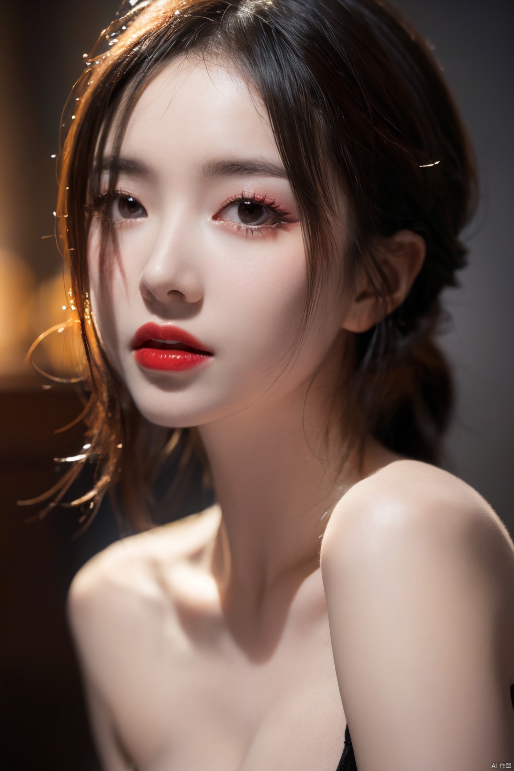  (8k, Best Quality, Masterpiece), Super Detail, (High Detail skin),high fashion photo, 1 girl