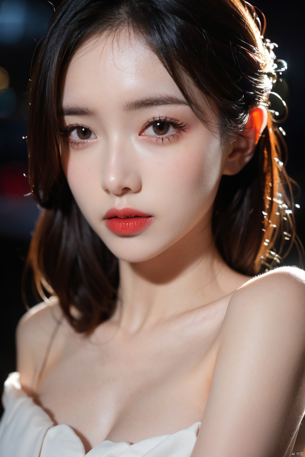  (8k, Best Quality, Masterpiece), Super Detail, (High Detail skin),high fashion photo, 1 girl