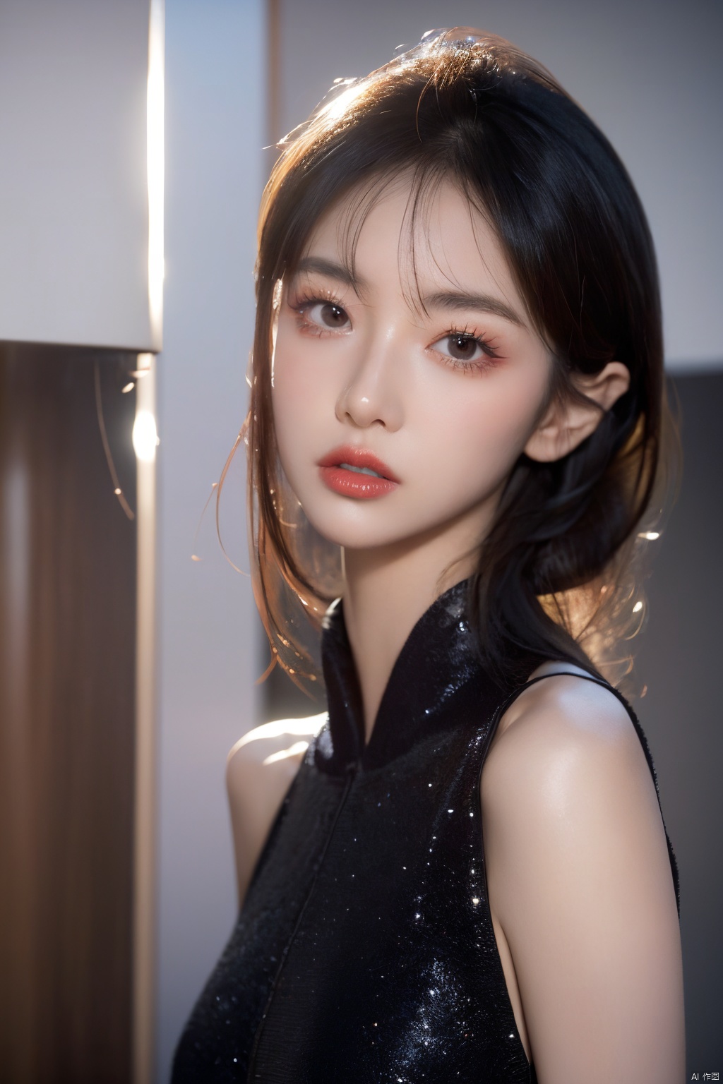  (8k, Best Quality, Masterpiece), Super Detail, (High Detail skin),high fashion photo, 1 girl