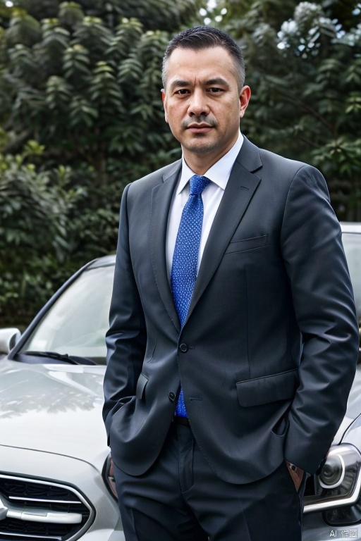 HD,best quality,highly detailed,CG,8k,realism,
1man,dad,(35 years old),business boss, car