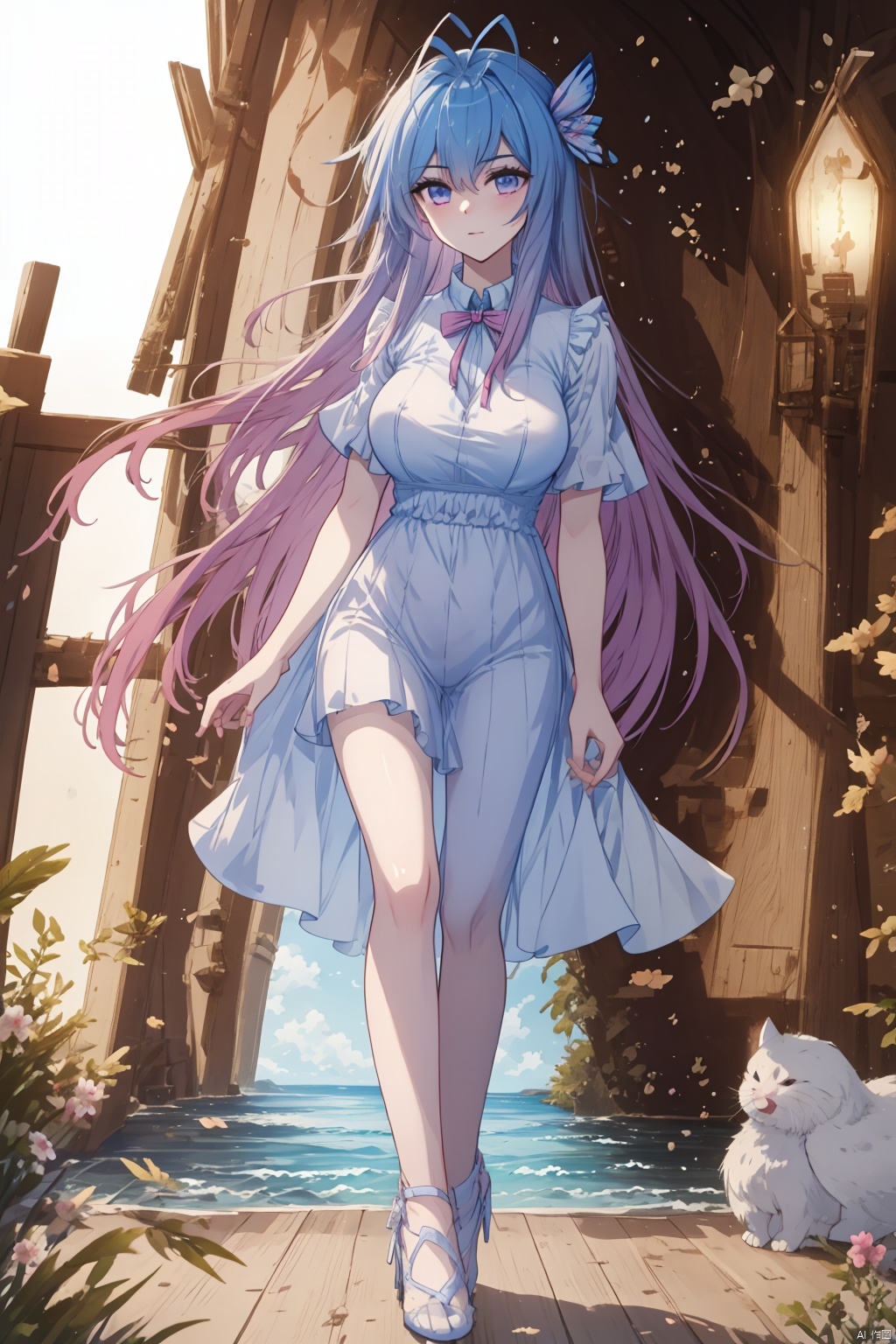 1girl,  solo,  long hair on Tensor.Art