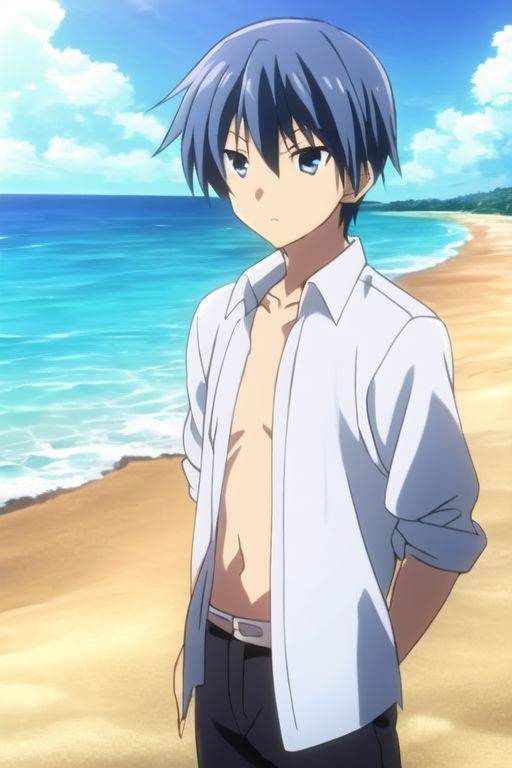 Tomoya Okazaki,  masterpiece,  best quality on Tensor.Art