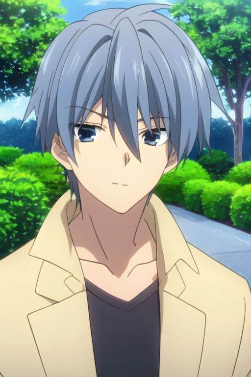 Tomoya Okazaki,  masterpiece,  best quality on Tensor.Art
