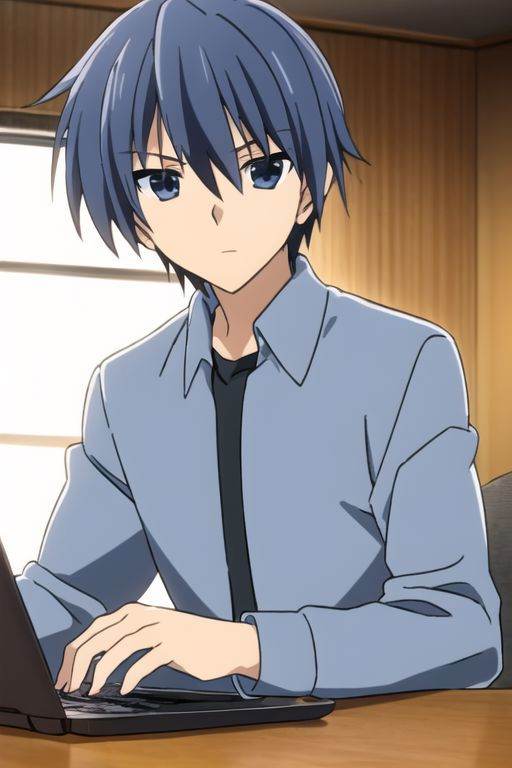 Tomoya Okazaki,  masterpiece,  best quality on Tensor.Art
