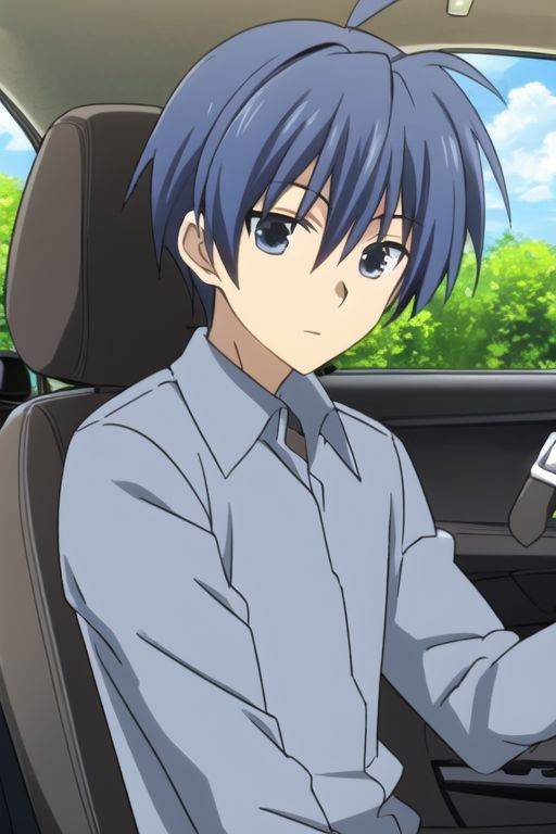 Tomoya Okazaki,  masterpiece,  best quality on Tensor.Art