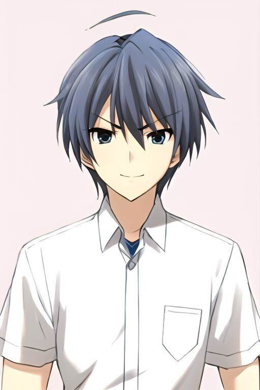 Tomoya Okazaki,  masterpiece,  best quality on Tensor.Art