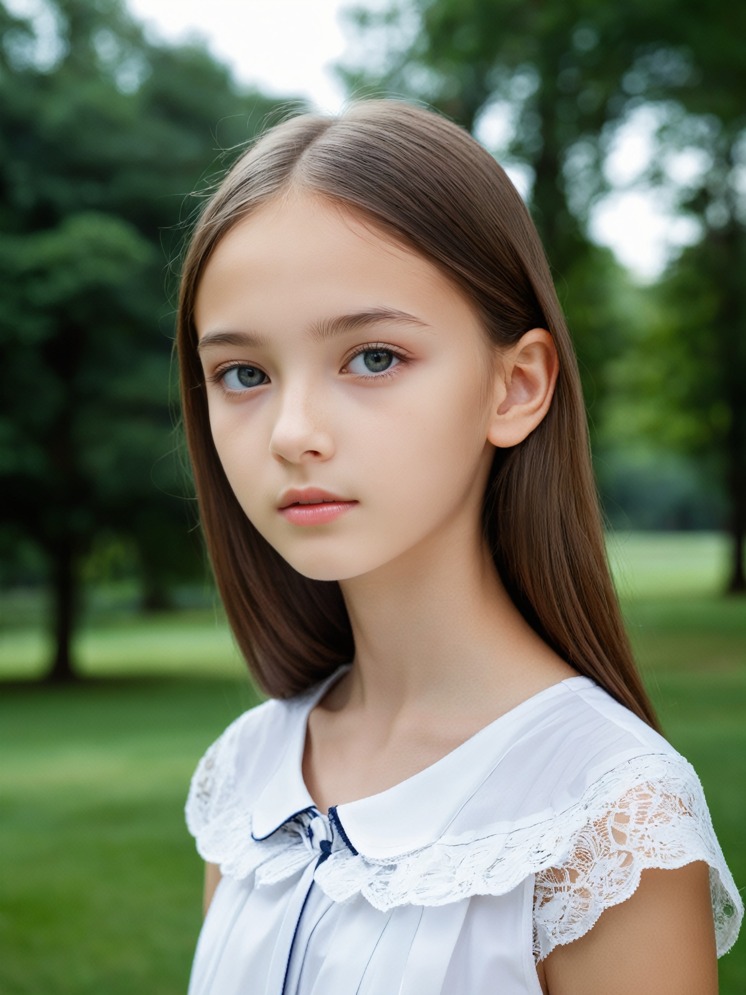 a half-body portrait photo of a Russian fashion model,  , on Tensor.Art