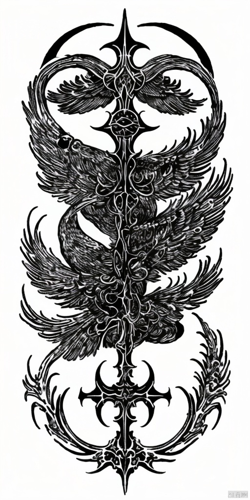 Metal mechanical Part sketch, stars, cyberpunk, futurism, Rune used for decoration(0.2), Blanking of pattern, Aesthetic, tattoo draft, Sharp lines, slim line(0.7), white background, no humans, draft, slim pattern, Large area blank(2), masterpiece, extreme details, cyber sigilism(1),黑白画, pen drawing ,钢笔画, gothichorrorai,线条