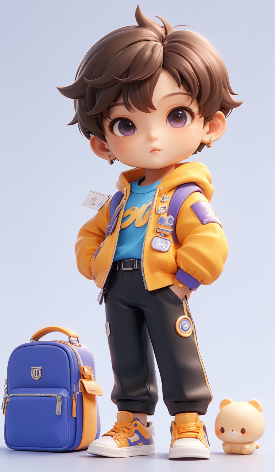 3D IP\(hubgstyle)\,  masterpiece,  best quality on Tensor.Art