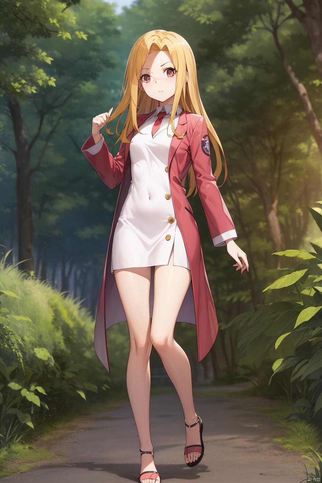 Full body shot.