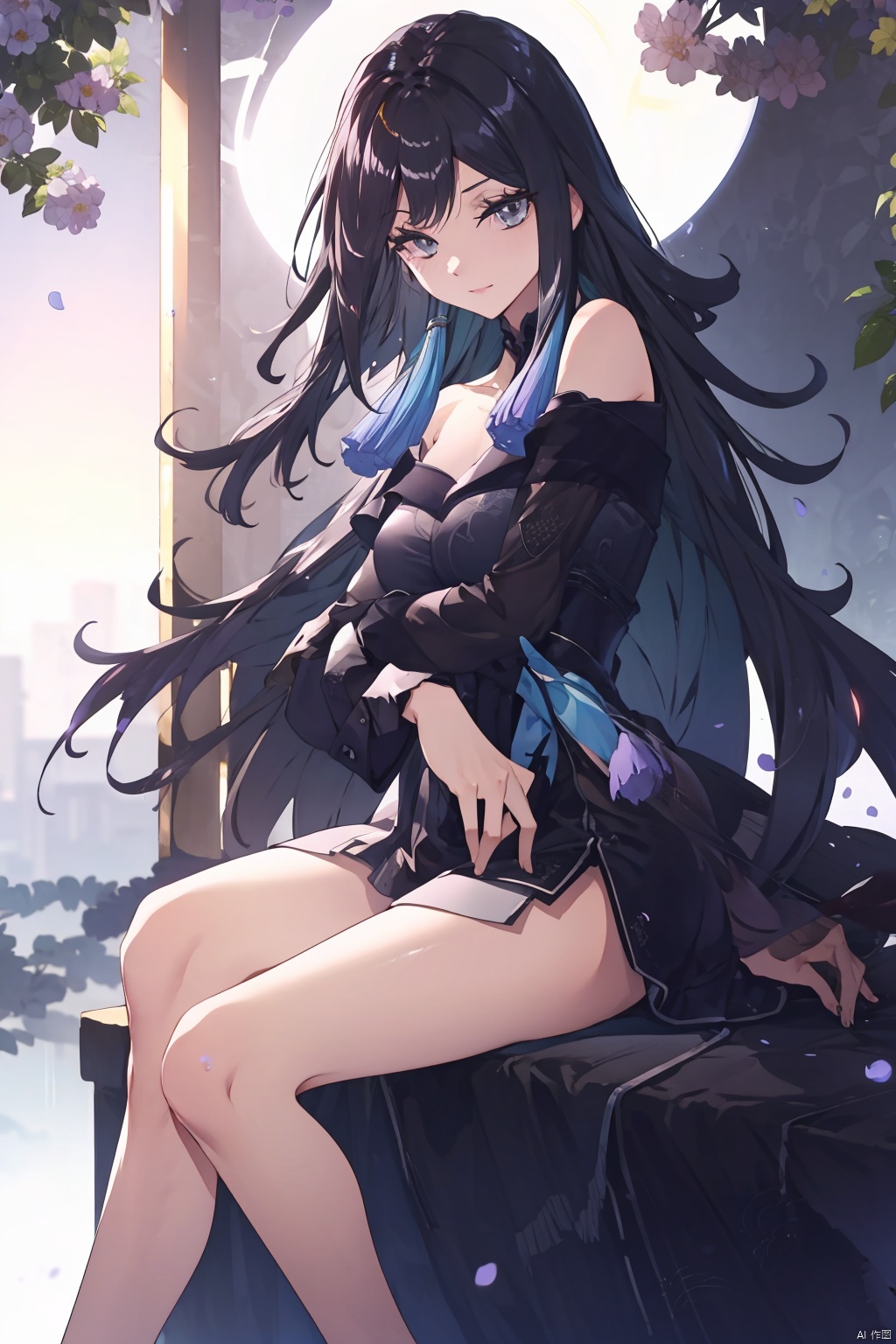 spread legs,  lying ,