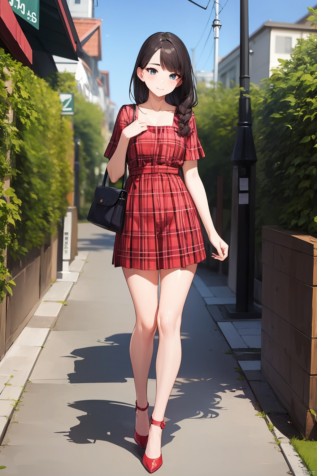 Full body shot.