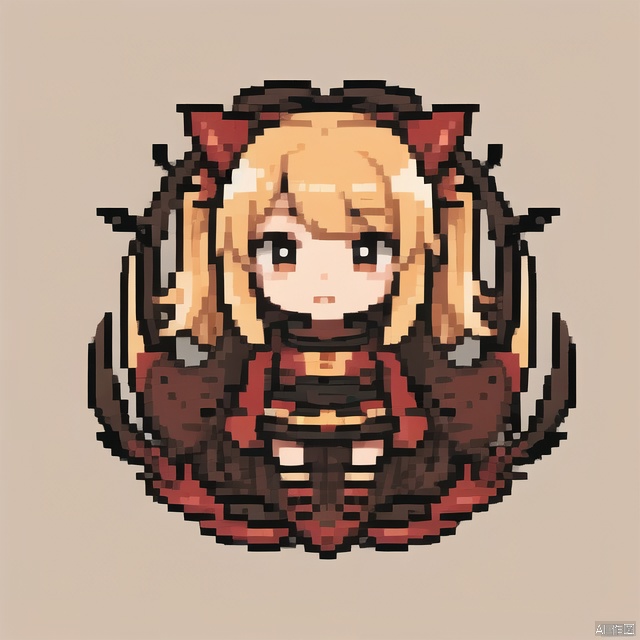  red dragon, 2D,logo,symbol, design, icon, bianping,No humans, simple background, bianping,！, (masterpiece, simple drawing,red dragon, omedoll,16 bit pixel painting