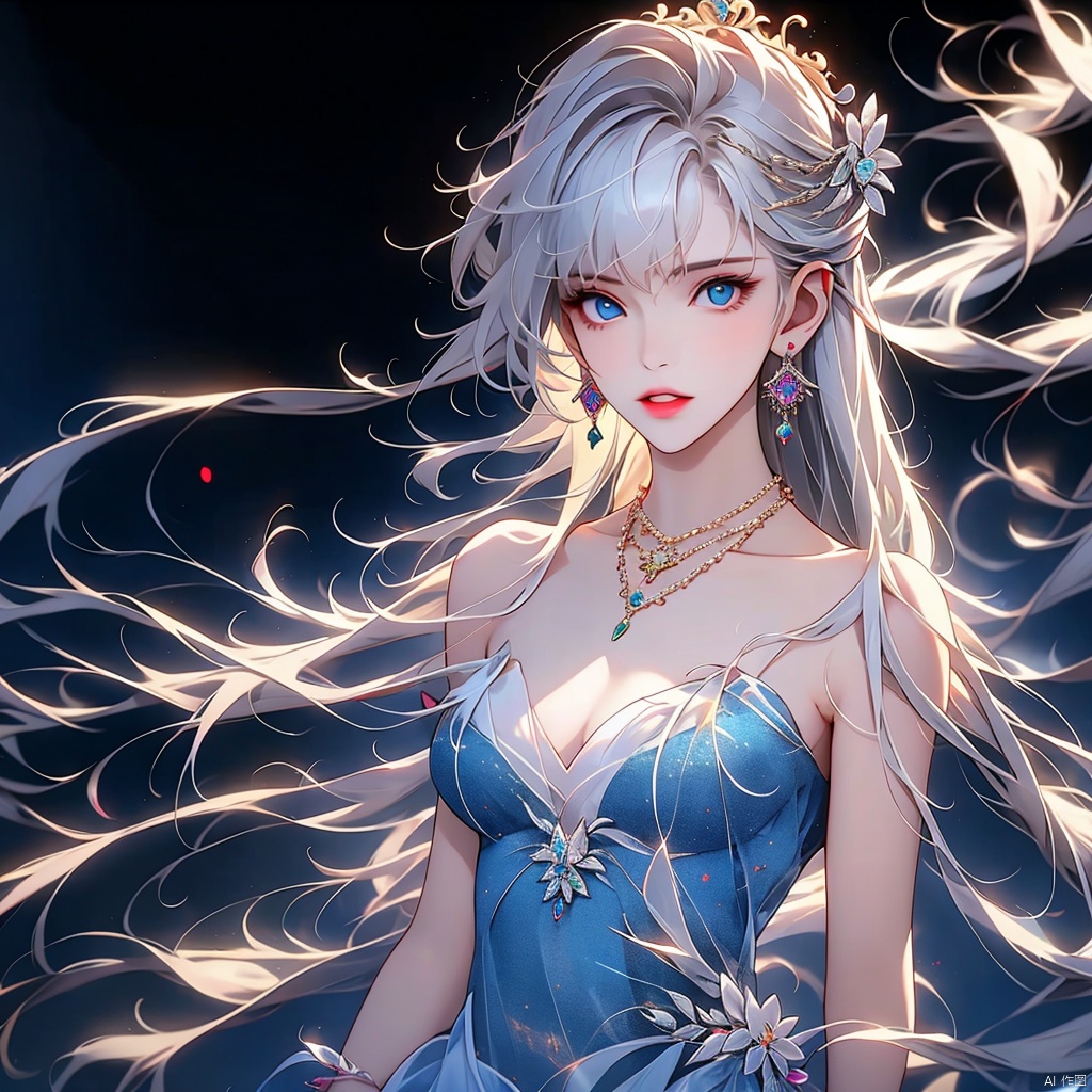 1girl,  solo,  long hair on Tensor.Art