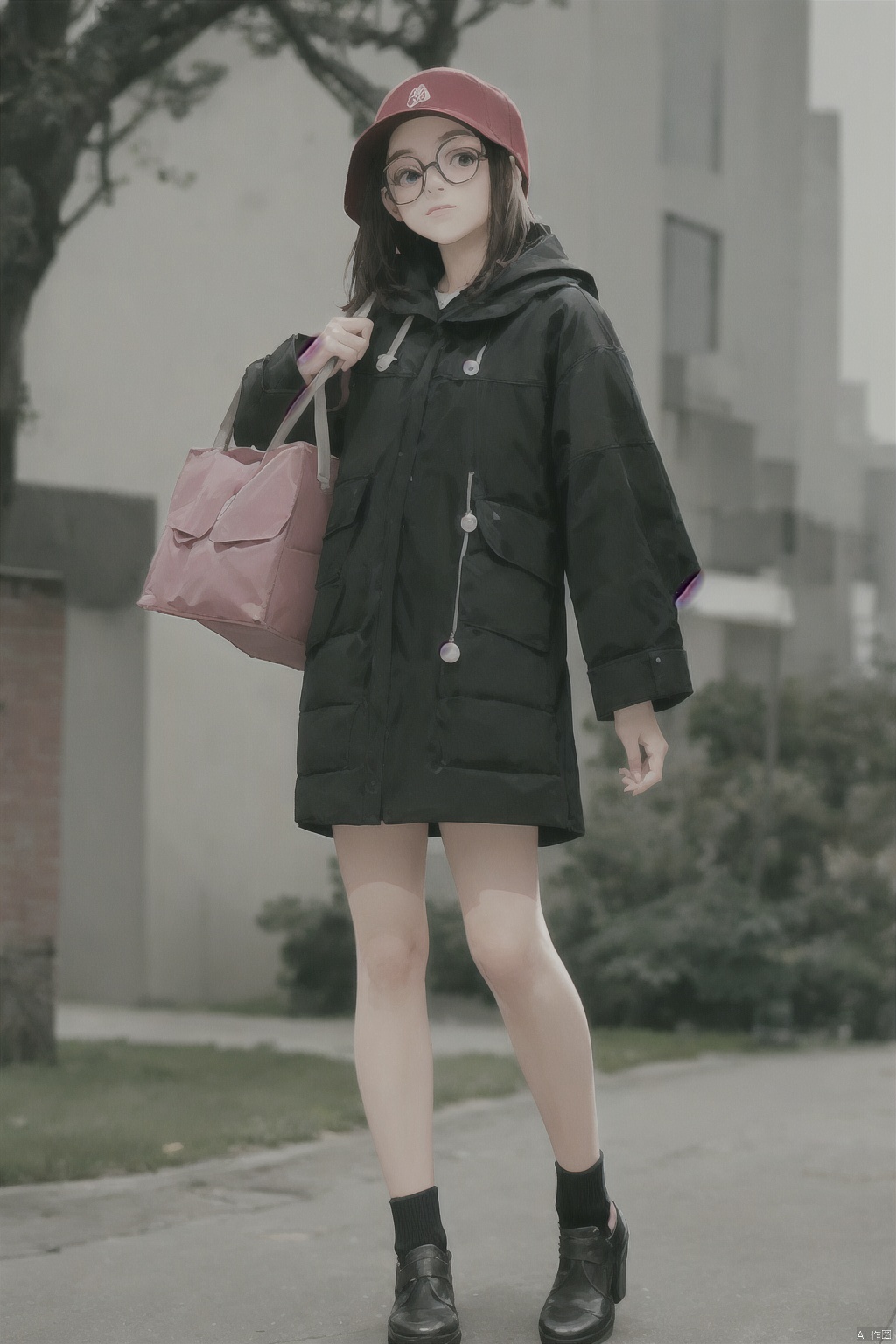  Bestquality,8k,(((masterpiece))),((bestquality)),(full_body:1.2), solo, , winter dress