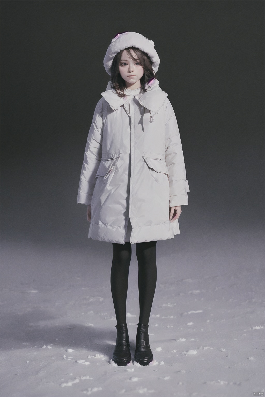  Bestquality,8k,(((masterpiece))),((bestquality)),(full_body:1.2), solo, , winter dress