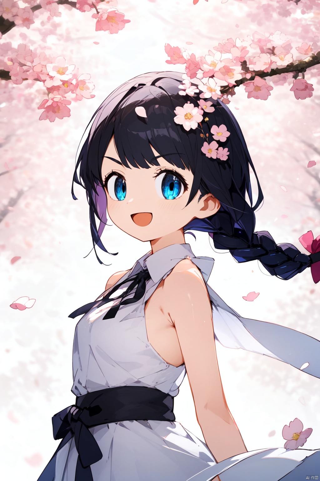 1girl,  :d,  bangs by 叫我浅笑大人就好了 on Tensor.Art