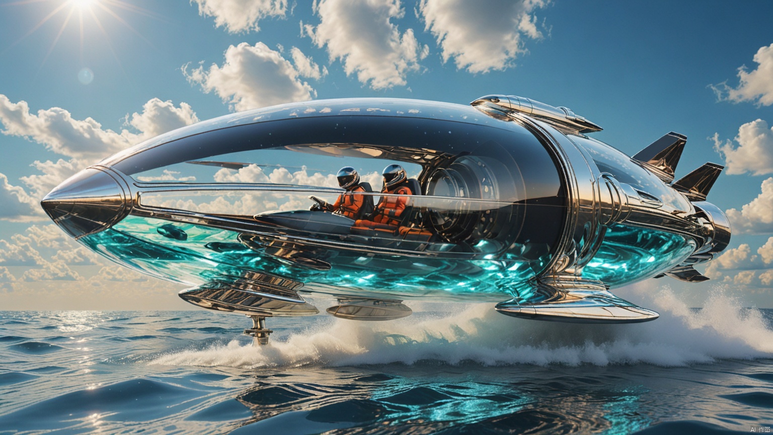  (Speedboat spacecraft ),
Translucent and transparent materials,