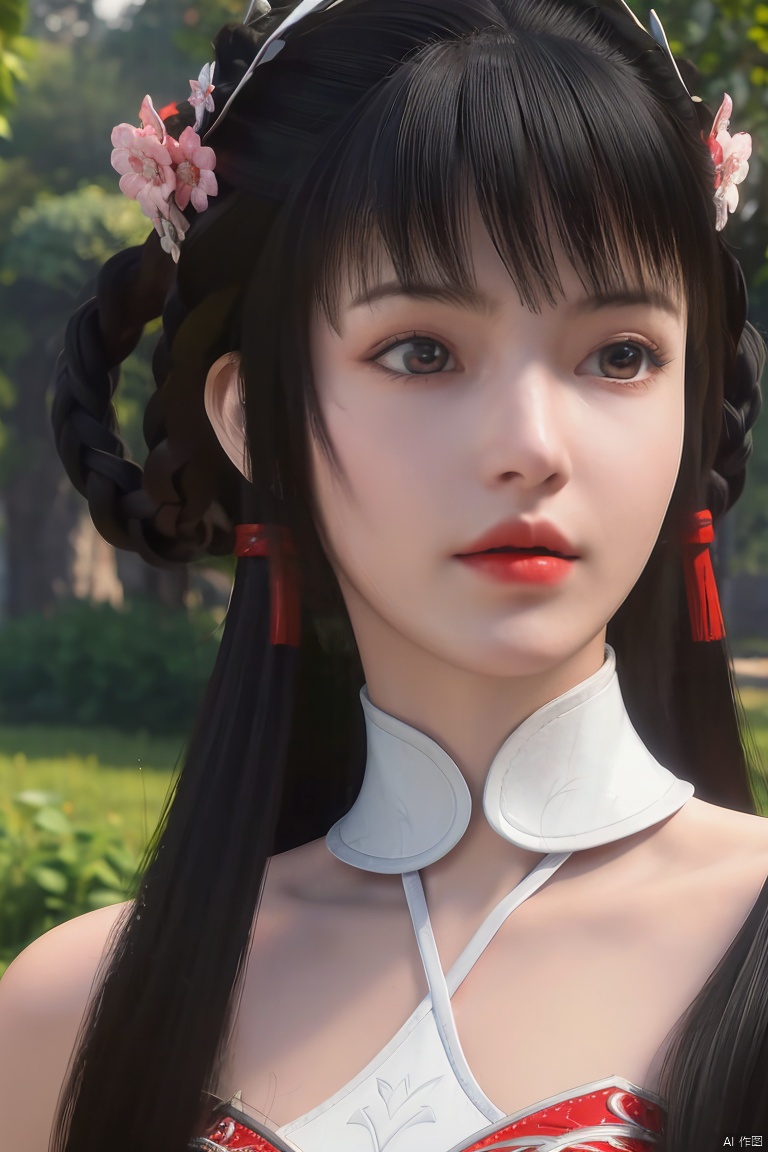 masterpiece,best quality,official art,extremely detailed CG unity 8k wallpaper,realistic,light rays,light particles,1girl,(cowboy shot:1.2),shiny skin,light,facing viewer,Lovely face,cherry tree,
