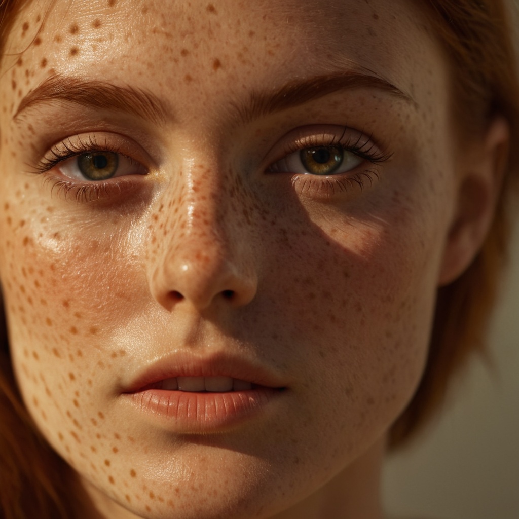 cinematic film still of A cucoloris patterned illumination casting a diagonal thick bar shadow on a modeling woman with fr...