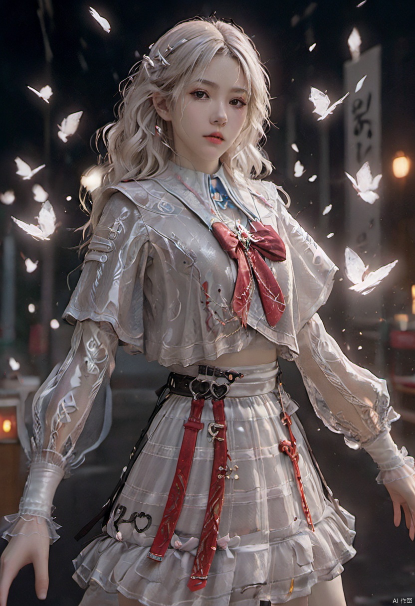  cinematic photo a ghost,(by Kawacy:1.1),(by ahegao:1.3),Embrace the fragmented beauty of a mosaic break free from the face,bleeding with hints of mechanical wonder,Explore the eloquence of shattered body parts in an evocative artistic expression,8k,atmospheric,ecstasy of translucent musical notes,streaming musical notes visible,aesthetic,creative,surreal,beautiful,inspired,artistic,elegant,stylish, .35mm photograph, film, bokeh, professional, 4k, highly detailed, glow, foxjk
