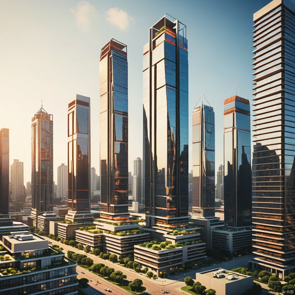  High rise buildings,