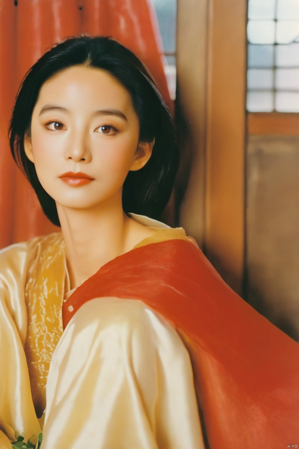  1girl,Brigitte Lin,film style,