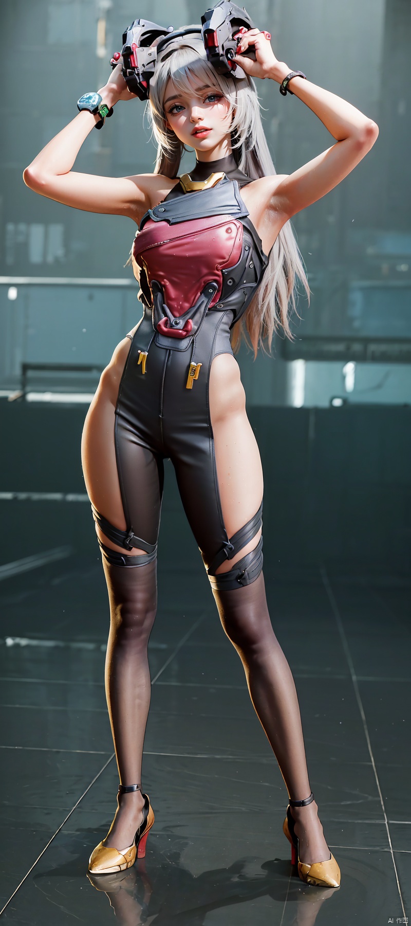 1 girl,  flame body,  masterpiece on Tensor.Art