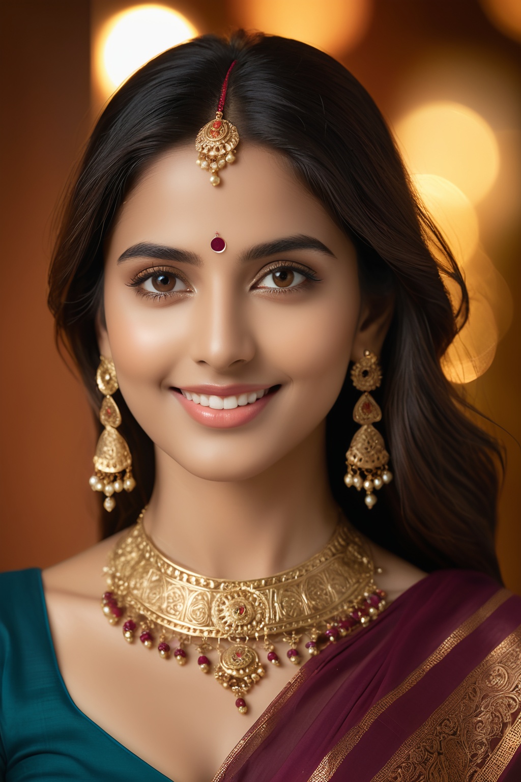 ultra-detailed,  beautiful,  indian woman on Tensor.Art