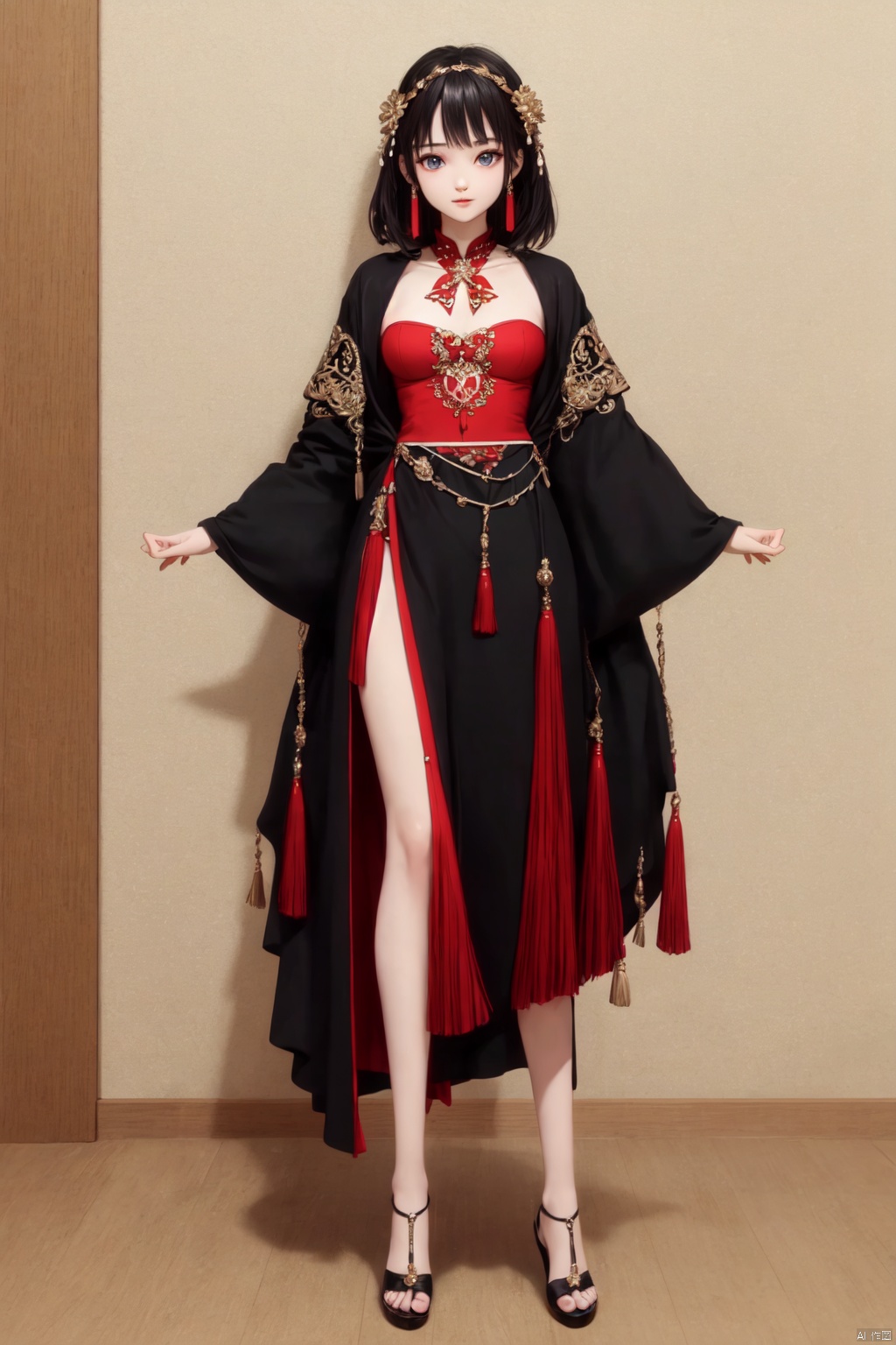  Bestquality,8k,(((masterpiece))),((bestquality)),(full_body:1.2), tassel